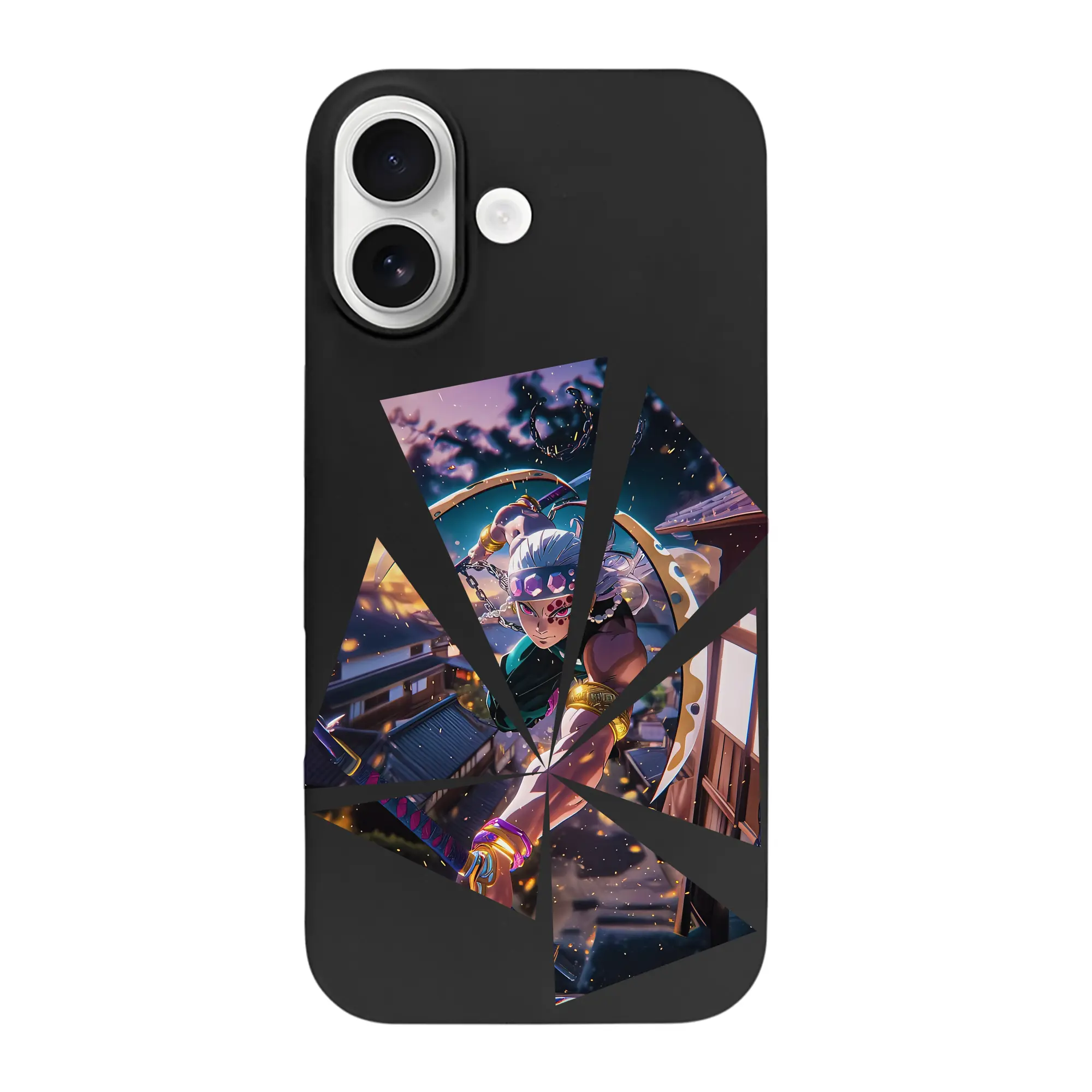 鬼滅の刃 グッズ,宇髄 天元 - iPhone 17 シリーズ シリコンケース 薄型 耐衝撃 指紋防止 ソフトタッチカバー 精密フィット 傷防止 保護ケース iPhone 17/17 Air/17 Pro/17 Pro Max 対応